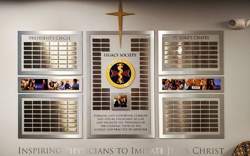 Wall of Honor: Catholic Medical Assoc.